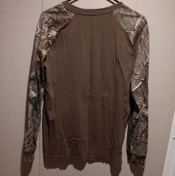 Carhartt Brown and Camouflage big boy size XL 18/20 Shirt - Picture 2 of 4